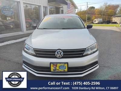 2015 Volkswagen Jetta Sedan 4dr 5 Speed Man 2.0L S w/Techn in Wilton, CT