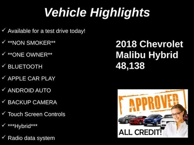 2018 Chevrolet Malibu in Fort Wayne, IN