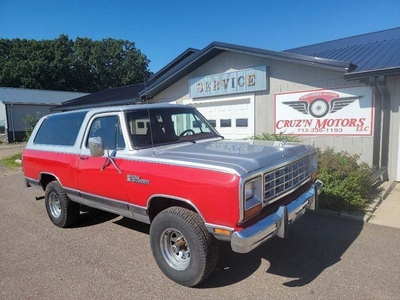 FOR SALE: 1984 Dodge Ramcharger 150 2dr 4WD SUV $29,900 USD