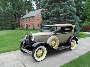 1931 Ford Model A Deluxe Two Door Phaeton Convertible