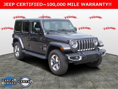 Certified Used 2020 Jeep Wrangler Unlimited Sahara 4WD