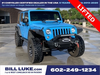 PRE-OWNED 2018 JEEP WRANGLER JK UNLIMITED RUBICON 4WD