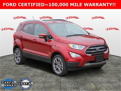 Certified Used 2021 Ford EcoSport Titanium 4WD