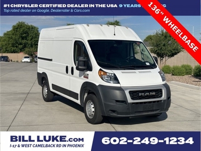PRE-OWNED 2020 RAM PROMASTER 2500 HIGH ROOF 136 WB