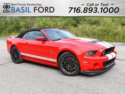 Used 2013 Ford Mustang Shelby GT500 With Navigation