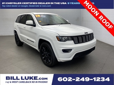 PRE-OWNED 2019 JEEP GRAND CHEROKEE ALTITUDE WITH NAVIGATION & 4WD