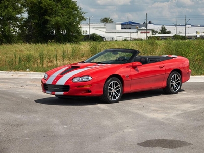 2002 Chevrolet Camaro SS Convertible SLP 35TH Anniversary With Only 1,326 Original Miles