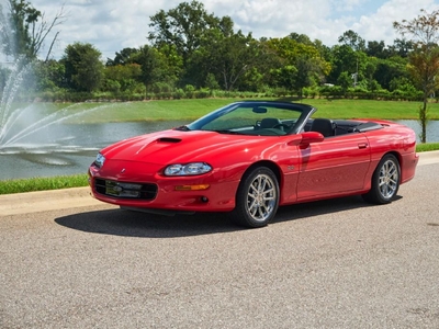 2002 Chevrolet Camaro SS SLP Convertible 35TH Anniversary With Only 4,395 Miles!