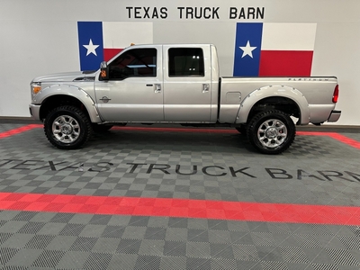 2013 Ford Super Duty F-250 2013 Platinum 4WD 6.7L DIesel GPS Nav Sunroof New 35in Tires for sale in Mansfield, TX