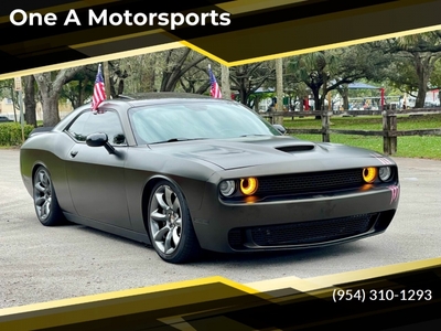 2015 Dodge Challenger R/T Scat Pack 2dr Coupe for sale in Hollywood, FL