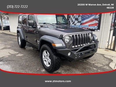 2018 Jeep Wrangler Unlimited All New Sport SUV 4D for sale in Detroit, MI