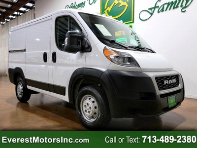 2019 RAM ProMaster Cargo Van 1500 Low Roof 118 in WB 1 OWNER for sale in Houston, TX