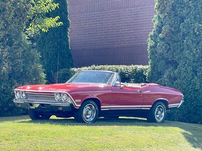1968 Chevrolet Chevelle Good Looking Clean Convertible