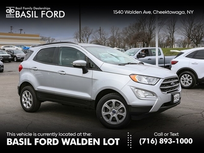 Used 2020 Ford EcoSport SE With Navigation & 4WD