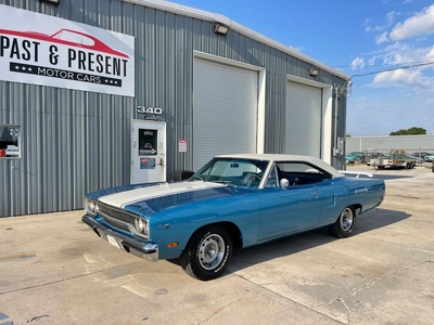 1970 Plymouth Roadrunner Matching Numbers Engine B5 Blue For Sale