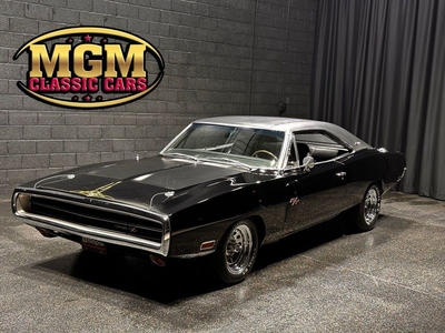 FOR SALE: 1970 Dodge Charger RT/440 MR NORMS 1 OWNER TRIPLE BLACK!! $115,000 USD