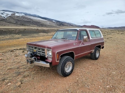 FOR SALE: 1978 Chevrolet Blazer $16,495 USD