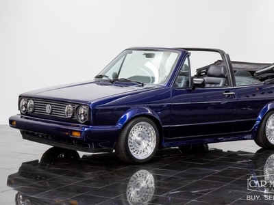 FOR SALE: 1991 Volkswagen Cabriolet $36,900 USD