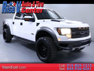 2012 Ford F-150 SVT Raptor SuperCrew 5.5-ft. Bed 4WD for sale in El Paso, TX