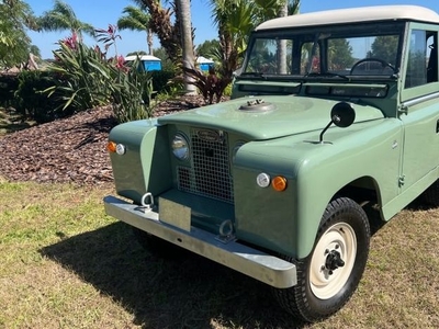 1963 Land Rover Series 2A Pickup