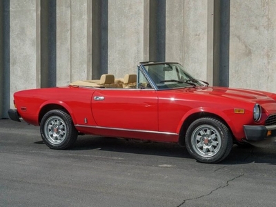 FOR SALE: 1982 Fiat Spider 2000 $23,900 USD