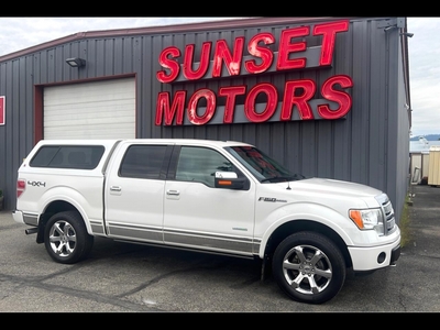 2012 Ford F-150 4WD SuperCrew 145 in Platinum for sale in Coeur D Alene, ID