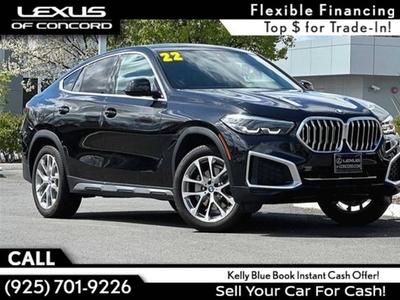 Used 2022 BMW X6 xDrive40i Monthly payment of $930