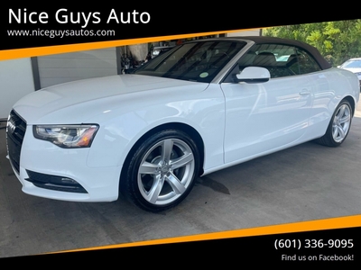 2013 Audi A5 2.0T quattro Premium Plus AWD 2dr Convertible for sale in Petal, MS