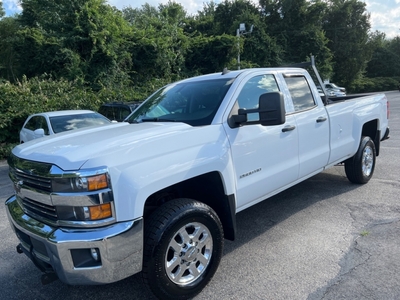 2015 CHEVROLET SILVERADO 2500 HD DOUBLE CAB LT 4WD for sale in Taunton, MA