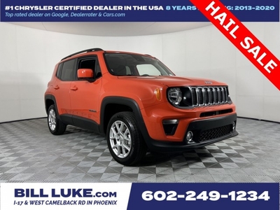 PRE-OWNED 2021 JEEP RENEGADE LATITUDE 4WD
