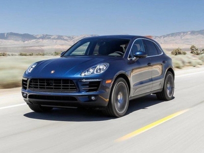 2018 Porsche Macan Pano Roof Premium Package Plus,20 Sport Design Wheels,loade