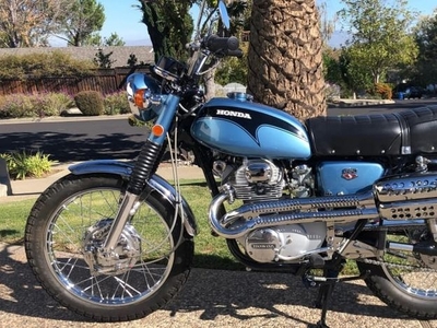 1971 Honda CB350 Scrambler