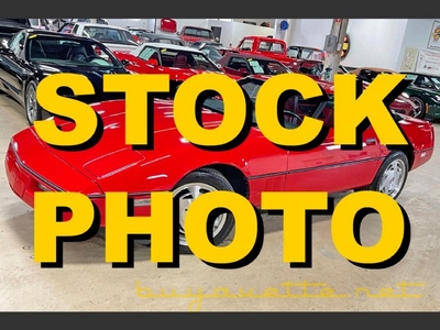 1988 Chevrolet Corvette Z52 Coupe