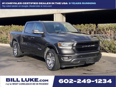 CERTIFIED PRE-OWNED 2019 RAM 1500 LARAMIE WITH NAVIGATION & 4WD
