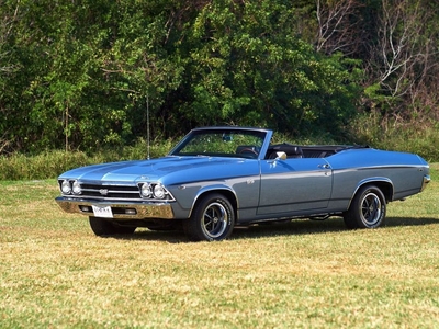 1969 Chevrolet Chevelle SS Convertible Big Block, 5 Speed, AC For Sale