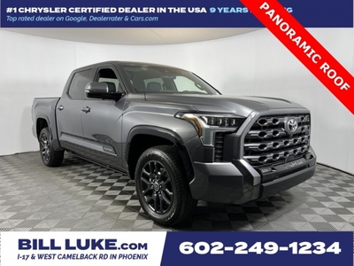PRE-OWNED 2023 TOYOTA TUNDRA PLATINUM WITH NAVIGATION & 4WD