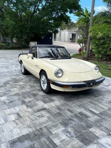 FOR SALE: 1984 Alfa Romeo Spider $11,495 USD
