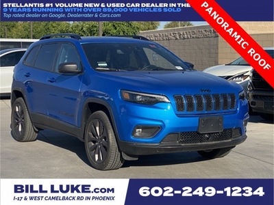 CERTIFIED PRE-OWNED 2021 JEEP CHEROKEE LATITUDE LUX 4WD