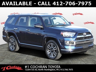 Certified Used 2019 Toyota 4Runner Limited 4WD