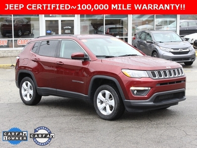 Certified Used 2021 Jeep Compass Latitude 4WD
