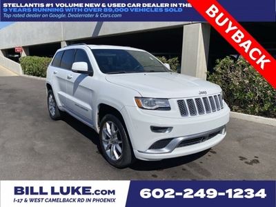 PRE-OWNED 2015 JEEP GRAND CHEROKEE SUMMIT WITH NAVIGATION & 4WD