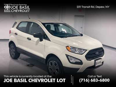 Used 2020 Ford EcoSport S 4WD