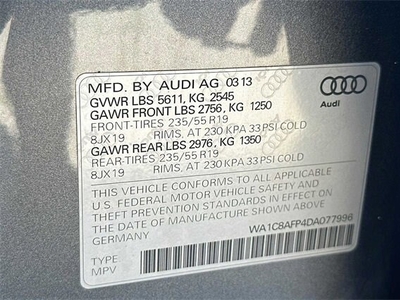 2013 Audi Q5 Hybrid 2.0T quattro Prestige in San Rafael, CA