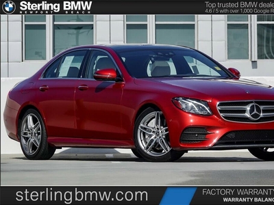 2019 Mercedes-Benz E-Class