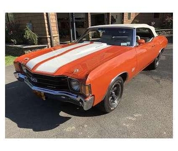 1972 Chevrolet Chevelle SS 454 Convertible for sale in Tampa, Florida, Florida