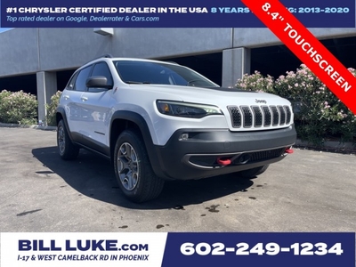 CERTIFIED PRE-OWNED 2021 JEEP CHEROKEE TRAILHAWK 4WD