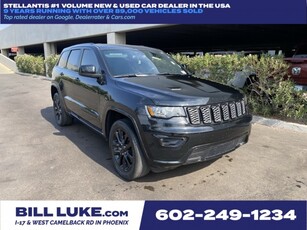 PRE-OWNED 2021 JEEP GRAND CHEROKEE LAREDO X WITH NAVIGATION & 4WD