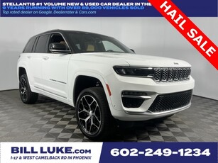 PRE-OWNED 2022 JEEP GRAND CHEROKEE SUMMIT RESERVE 4XE WITH NAVIGATION & 4WD