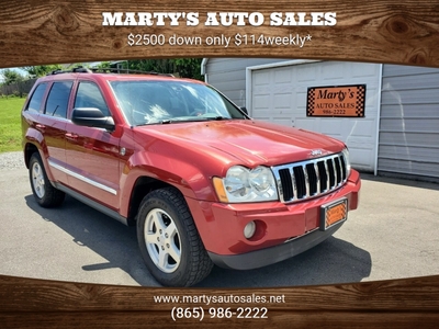 2006 Jeep Grand Cherokee Limited 4dr SUV 4WD w/ Front Side Airbags for sale in Lenoir City, TN