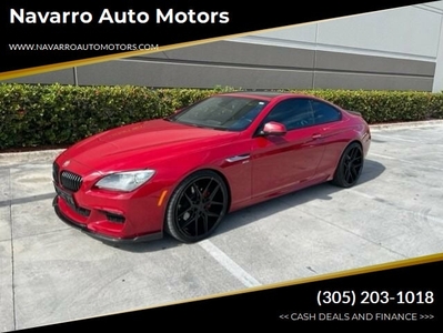2012 BMW 6 Series 650i xDrive AWD 2dr Coupe for sale in Hialeah, FL